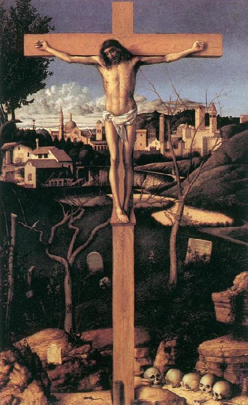 BELLINI, Giovanni Crucifixion yxn Germany oil painting art
